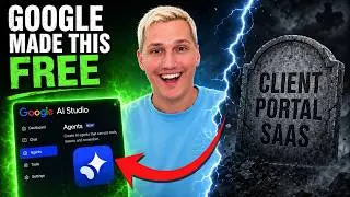 Google's FREE Tool Just DESTROYED $90/Month Client Portals (Build in 20 Minutes)