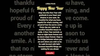 Happy New Year #shorts #newyear2026 #quotes #english #motivation #success #facts