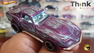 Uncarding | Hot Wheels 2014 &rsquo;69 Corvette Super Treasure Hunt | Think Diecast