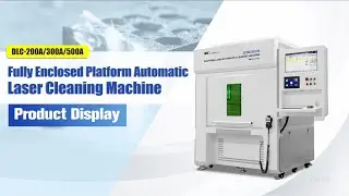 SFX Fully Enclosed Platform Automatic Laser Cleaning Machine Product Display
