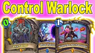 Quest Highlander Warlock With The Jailer Is The Best! Castle Nathria Mini-Set | Hearthstone