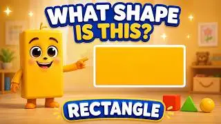 Rectangle Fun! Learn Shapes with Catchy Song  | Songs for Kids