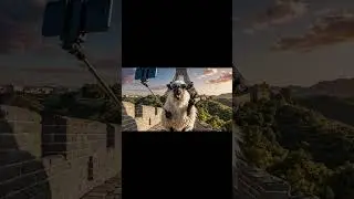 Sheep Takes Selfie with Smartphone! Adorable and Hilarious! #shorts #viral