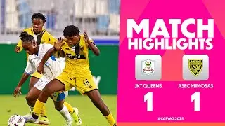 JKT Queens 1&ndash;1 ASEC Mimosas | #CAFWCL2025 | Group Stages&nbsp;|&nbsp;MD2