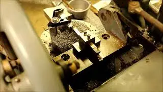 Metal shaper production radius shaping.