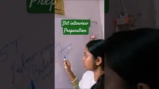 Slst interview Preparation