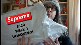SUPREME SS20 WEEK 1 UNBOXING   UNDERRATED FIRE ITEMS!!