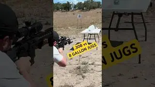 How many gallon jugs can stop a .308??