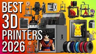 Top 3D Printers of 2026 - From Best $300 to $10k 3D Printers &ndash; Watch This Before Buying 3D Printers!