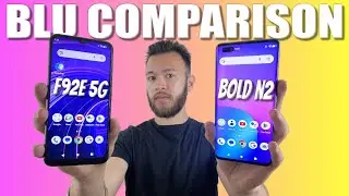BLU F92e 5G vs BLU Bold N2