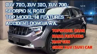MAHINDRA |XUV 7XO, XUV 3XO,XUV 7OO,SCORPIO N,ROXX,ARO ELECTRIC CAR NI ACCIDENT SAFETY KO AGANATENGA.