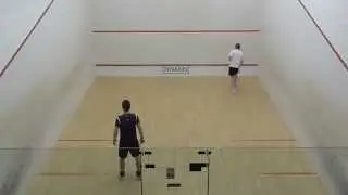Norfolk squash friendly George Pooley v Neil Kelly 25 Mar 15