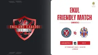 EKUL GW3 2024/25 | Manchester W v KCL W (Friendly) | FULL KABADDI MATCH