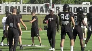 Mic'd Up with Purdue's Jamarcus Shephard | 2019 BTN Bus Tour | B1G Football