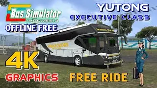 BUSSID FREE RIDE TRIP | YUTONG FREE RIDE BUS INDONESIA PAKISTANI BUS GAME 