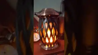 igear cosmic flame lamp speaker