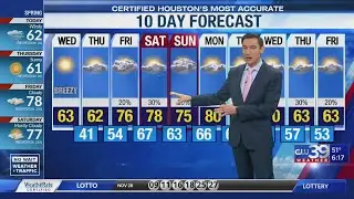 10-Day forecast for Houston - Adam Krueger