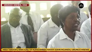 Tazama Nyimbo Zilizoimbwa na Kwaya Wakati wa Misa ya Kumuombea Mwanamuziki Nguli Hayati John Mgandu