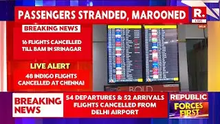 IndiGo Cancels 48 Flights at Chennai Airport | Aviation Chaos Continues | Republic LIVE