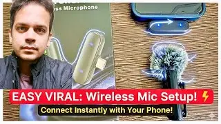 how to connect wireless microphone to phone