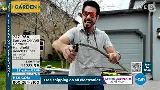 Sun Joe 24Volt Cordless Handheld Reach Pruner