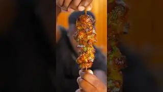 How to make JUICY chicken skewers at home!!