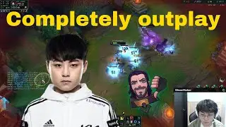DK Showmaker completely outplays enemy mid (Korean SoloQ)