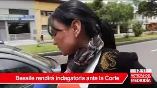 Musa Besaile rendir&aacute; indagatoria ante la Corte