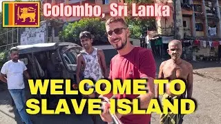 DEEP IN THE SLUMS OF COLOMBO : I didn’t expect this ! 😧🇱🇰 (Slave Island!)