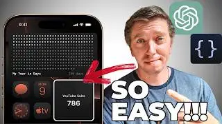 How to Create a Youtube Subscriber widget in under 5 Minutes With Chat-GPT for FREE!