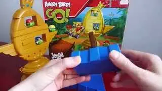 ANGRY BIRDS GO-JENGA-Trophy Cup Challange Game-HASBRO