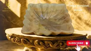 Natural Onyx Bowls | Mexican Craftsmanship Meets Marble Elegance||
