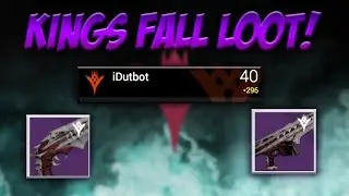 Destiny - All Kings Fall Raid Loot!