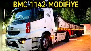 BMC 1142 MODİFİYE! (KABİN KÖRÜĞÜ, EGZOZ, LED, YANLIK, RÜZGARLIK) | BİLECİK - İSTANBUL @OrhanTEKIN