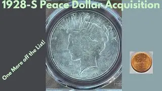 1928-S Peace Dollar KEY DATE Worth Money, Peace Dollar Slab Stacking, News and Coin Auction Values