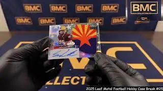 2025 Leaf Metal Football Hobby Case Break #25