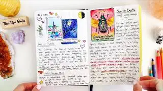 my Tarot Journal flip through 🔮📖🌙