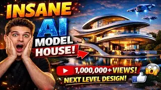 🤖🏠 AI Builds a Smart Model House | Future Home Technology You Must See 🇺🇸🔥