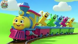 A to Z Train Alphabet Dance 🚂🔤   Fun ABC Learning and Alphabet Song for Kids   Preschool