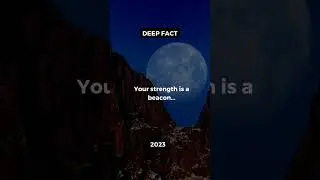 Your strength is a beacon... #shorts #dailylifefacts #subscribe