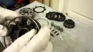 Honda ATC 110 Reassembly, 3 of 12, Bottom End, Right Side