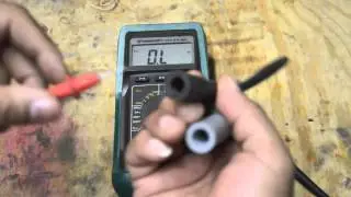 spark plug wire resistance