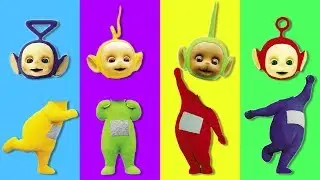 Wrong Heads Teletubbies Finger Family Song Nursery Rhymes Learn Colors for Children