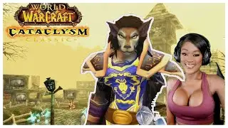 WORLD OF WARCRAFT CATACLYSM CLASSIC:FIRST WORGEN GAMEPLAY
