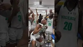 D'Tigress after defeating Cameroon in AfroBasket Quarterfinal