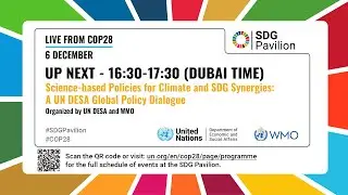 Science-based Policies for Climate and SDG Synergies &mdash; A UN DESA Global Policy Dialogue