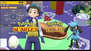 Pokemon Scarlet and Violet: IV Breeding Method Tutorial (Ft. Lucario's Evolution)