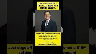 CBS to Cancel &lsquo;Late Show With Stephen Colbert&rsquo; Citing &lsquo;Financial Decision&rsquo;