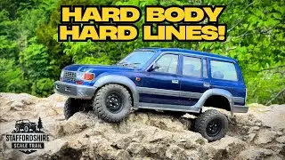 Scale Slayer! RC LC80 TRX4 Goes Rock Crawling in Cinematic 4K