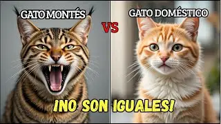 GATO MONTÉS vs. GATO DOMÉSTICO: Las Diferencias que NO Conocías